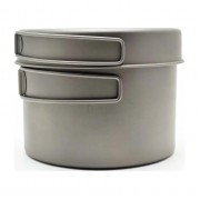 Котелок TOAKS Titanium 1300ml Pot with Pan Котелок TOAKS Titanium 1300ml Pot with Pan